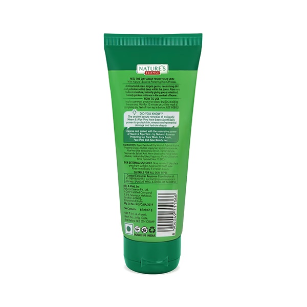 Nature's Essence Protecting Neem & Aloe Peel-off Mask 65 ml