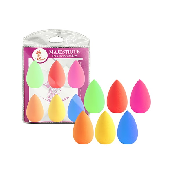 Majestique 6-Piece Blender Beauty Makeup Sponge Set For Flawless Liquid 1's