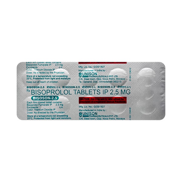 BISOSON 2.5 Tablet 10's