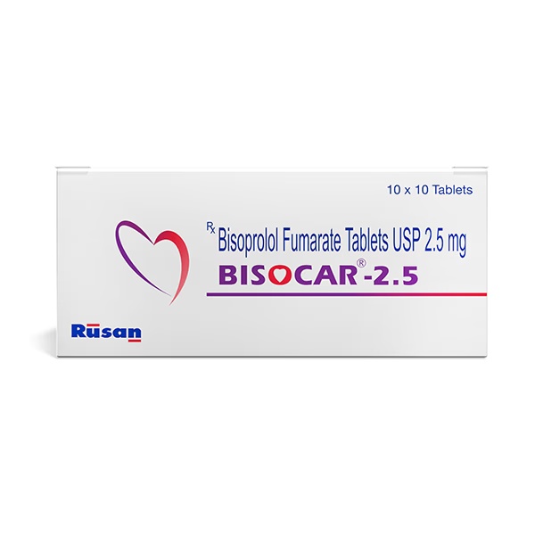 Bisocar 2.5mg Tablet 10'S
