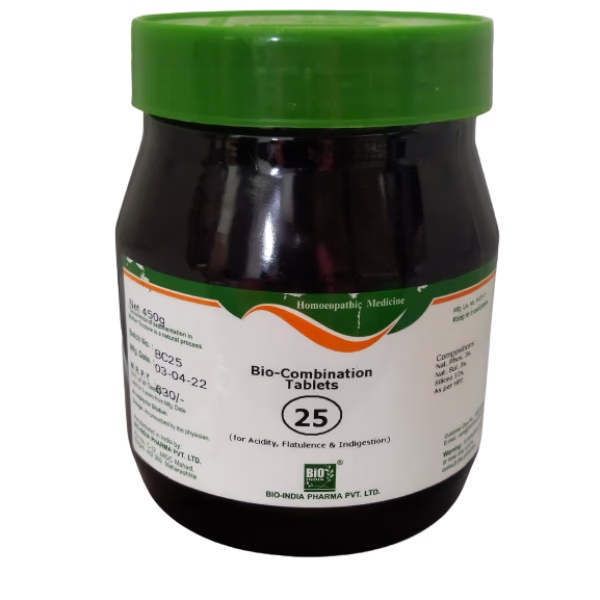 Bio-India's Bio-combination 25 Tablet 450 gm