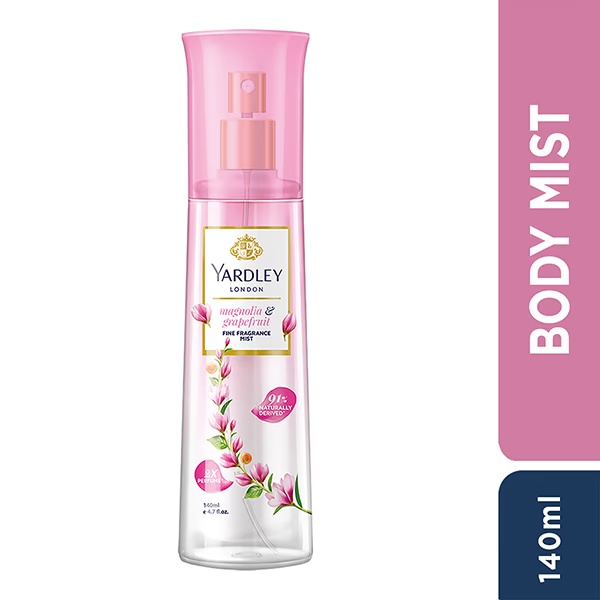 Yardley London Fine Fragrance Mist - Magnolia & Grapefruit 140 ml