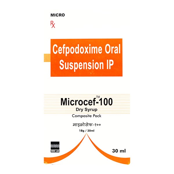 Microcef 100mg Suspension 30ml