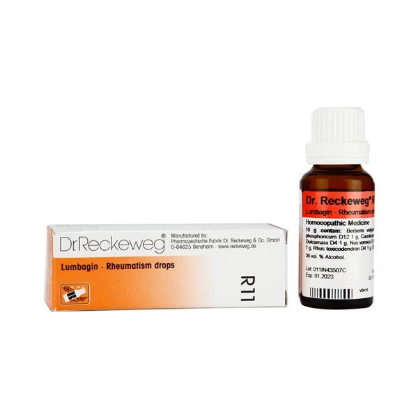 Dr. Reckeweg R11 Lumbagin Rheuma Drops 22 ml