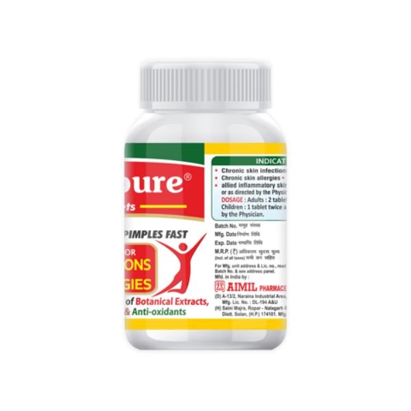 Aimil Amypure Tablet (Pack of 3 x 100's)