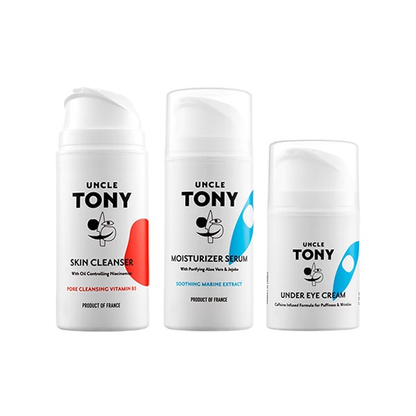Uncle Tony Everyday Skincare Kit 1's