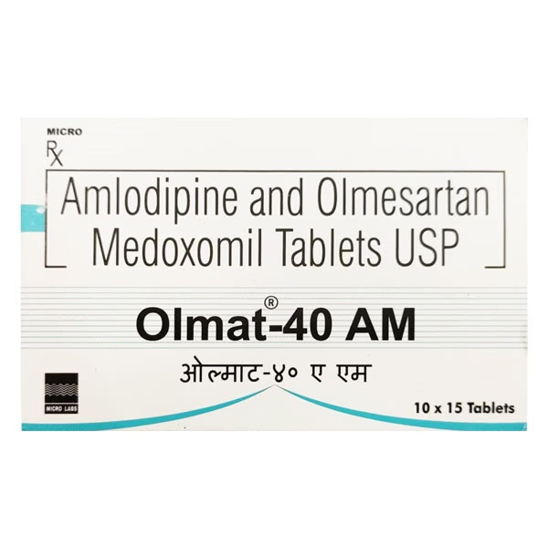 OLMAT 40 AM Tablet 15's