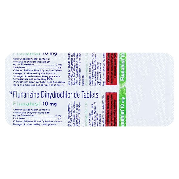 FLUNAHIST 10 MG Tablet 10's