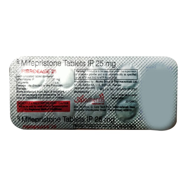 Fibroease 25mg Tablet 10'S
