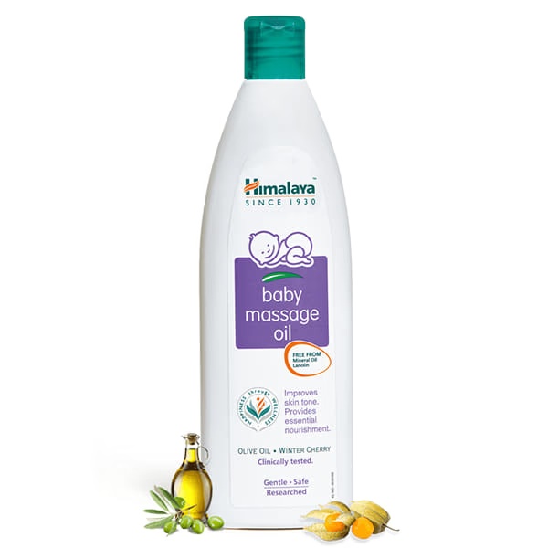 Himalaya Baby Massage Oil olive oil & winter cherry 200ml