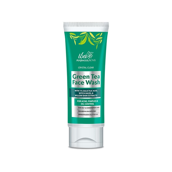 Iba Advanced Activs Crystal Clear Green Tea Face Wash 100 ml
