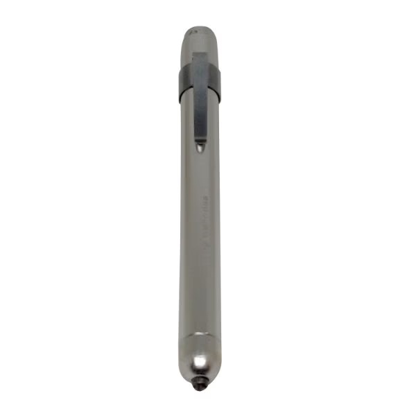 Sahyog Wellness Metal Mini Medical Pocket Pen Torch (Yellow Light) - Silver