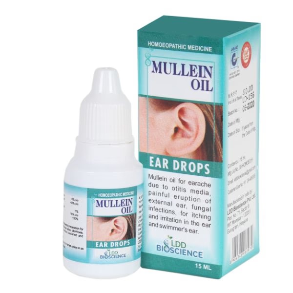 LDD Bioscience Mullein Ear Drops Oil 15 ml