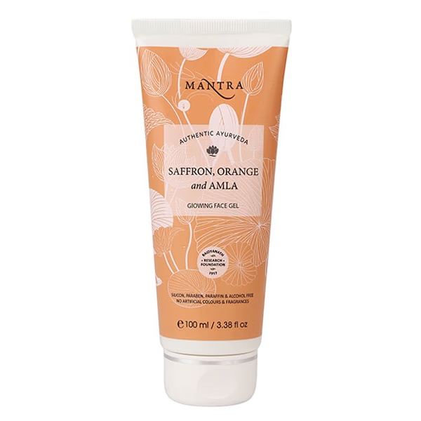 Mantra Saffron Orange and Amla Glowing Face Gel 100 ml