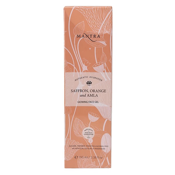 Mantra Saffron Orange and Amla Glowing Face Gel 100 ml