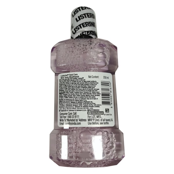 Listerine Total Care Mouthwash - Mild Taste 250 ml