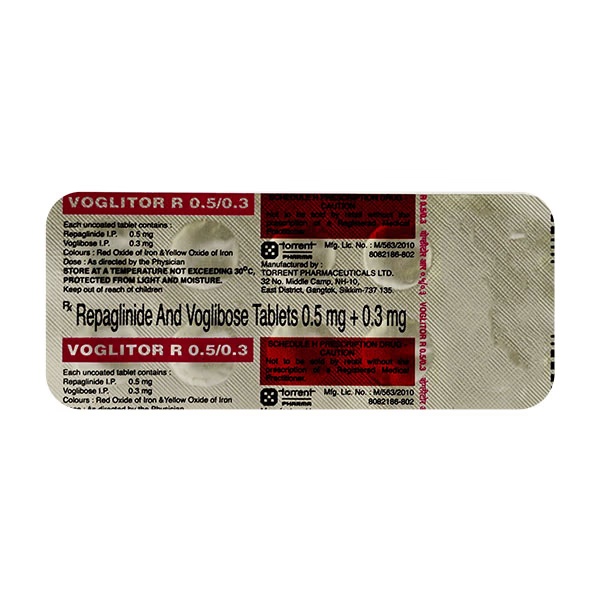 VOGLITOR R 0.5/0.3 Tablet 10's