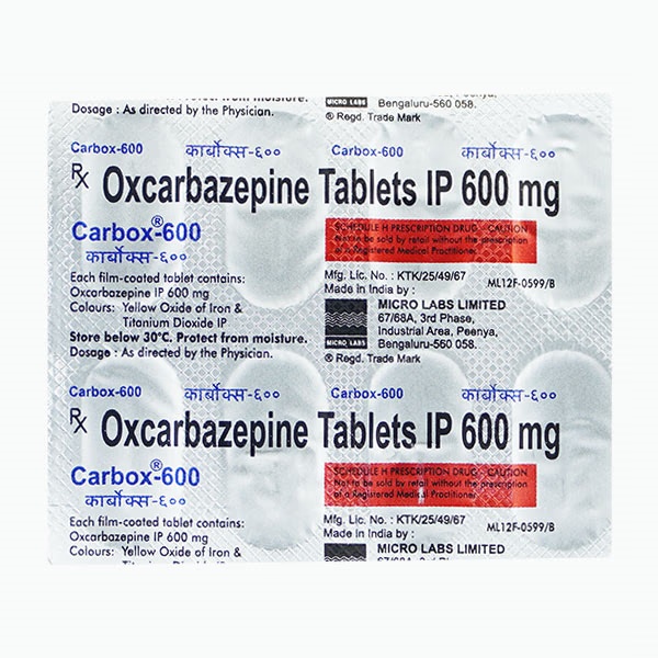 Carbox 600mg Tablet 10'S