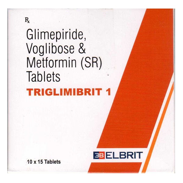 TRIGLIMIBRIT 1 Tablet 15's