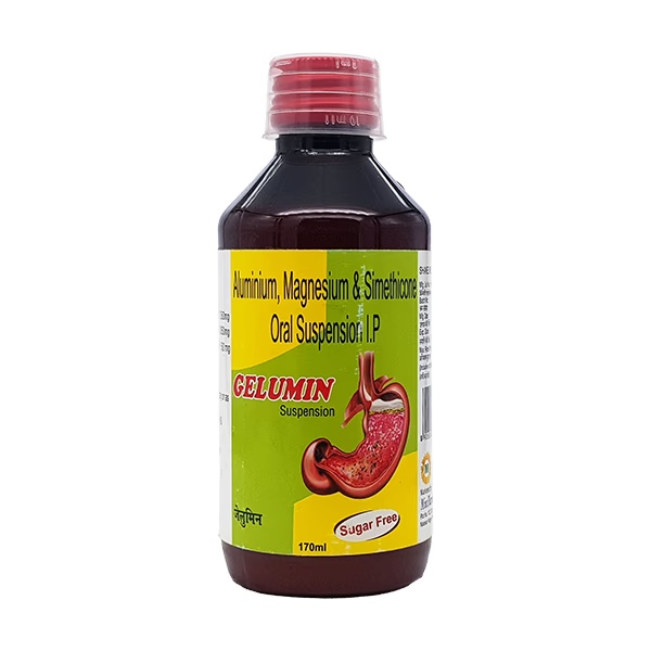 GELUMIN SUGAR FREE Oral Suspension 170ml