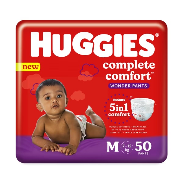 Huggies Complete Comfort Wonder Diaper Pants (M) 50's 1 5023-huggies-complete-comfort-wonder-diaper-pants-m-50-s-1.jpg