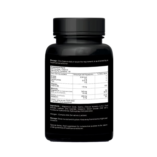 Healthvit ZMA Plus Capsule 60's