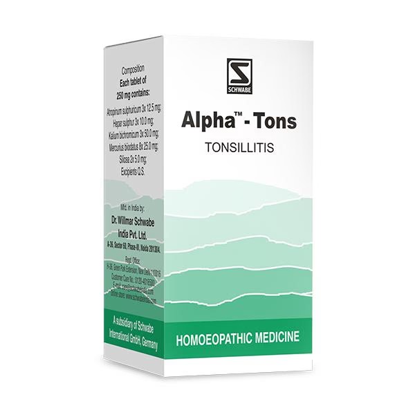 Dr. Willmar Schwabe Alpha - Tonsillitis Tablet 20 gm