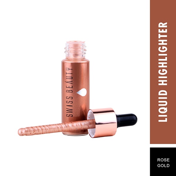 Swiss Beauty Drop & Glow Liquid Highlighter Illuminater Liquide - 06 (Rose Gold) 18ml 1 5043-swiss-beauty-drop-amp-glow-liquid-highlighter-illuminater-liquide-06-rose-gold-18ml-1.jpg