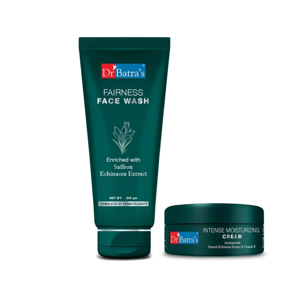 Dr Batra's Fairness Face Wash 200 gm + Intense Moisturizing Cream 100 gm