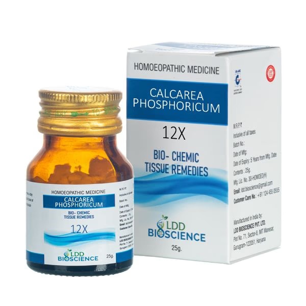 LDD Bioscience Bio-Chemic Calcarea Phosphoricum 12X Tablet 25 gm