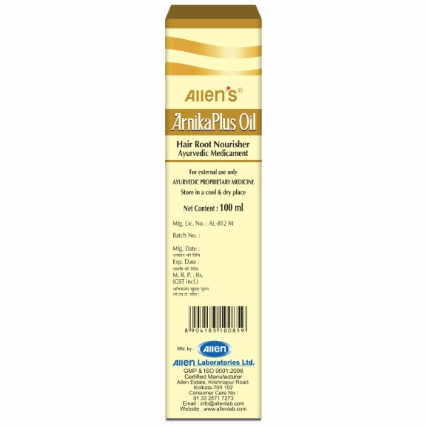 Allen Arnika Plus Hair Oil 100 ml