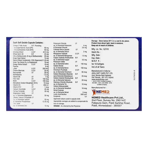 4 SURE Softgel Capsule 10's