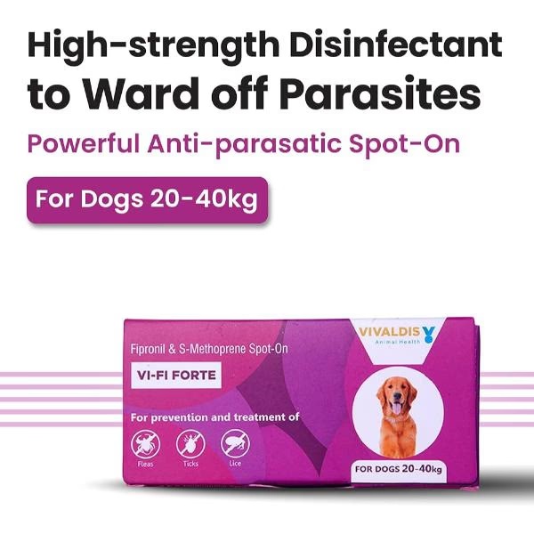 Vivaldis VI-FI Forte (For Dogs 20 - 40 kg) 2.68 ml