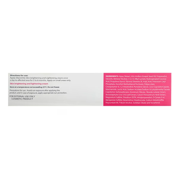 DEPIWHITE ADVANCED SKIN BRIGHTENING AND LIGHTENING Cream 15ml