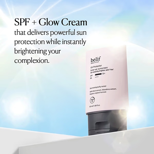 Belif UV Protector Tone-Up Sunscreen SPF 50+ PA++++ 50 ml
