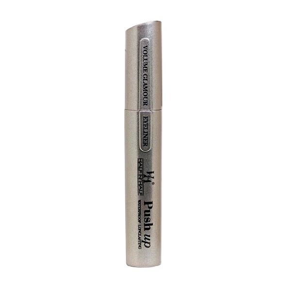 Half N Half Volume Glamour Eyeliner, Push Up Waterproof & Long Lasting, Black 8 ml