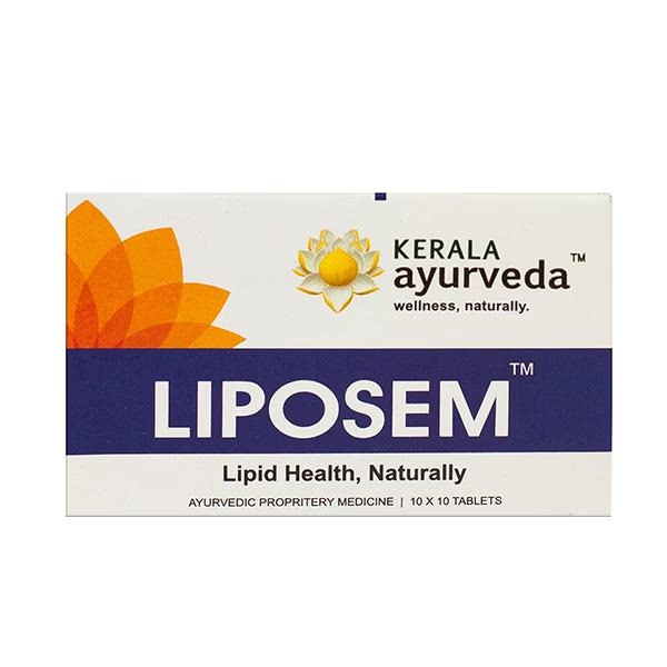Kerala Ayurveda Liposem Tablet (Pack of 10 x 10's)