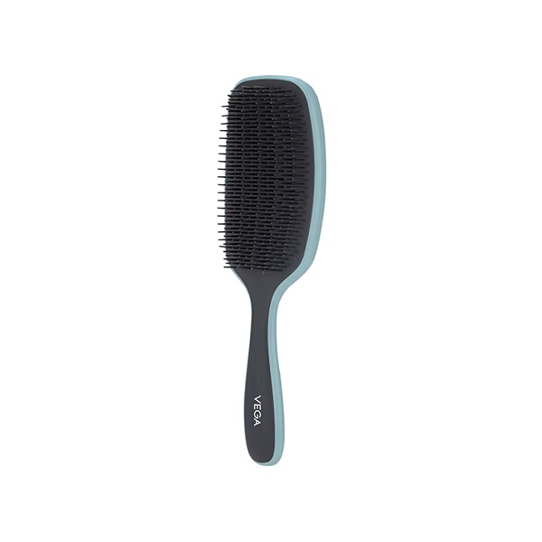 Vega Detangler Hair Brush for Men and Women with Ball-Tipped Bristels, Travel-Friendly (DTB-08) 130 gm