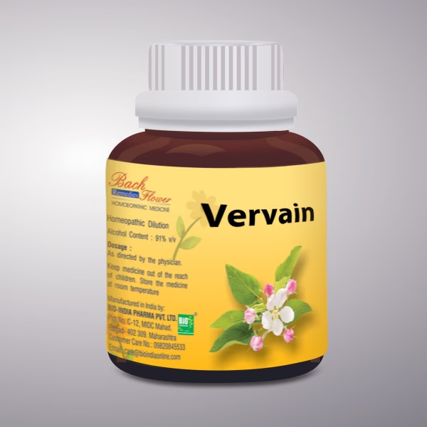Bio-India's Bach Flower - Vervain 100 ml