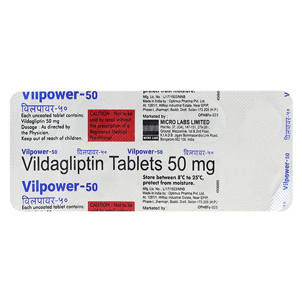 VILPOWER 50mg Tablet 10's