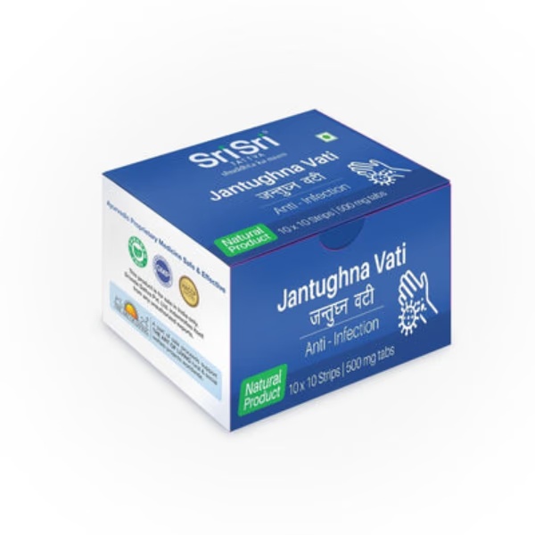 Sri Sri Tattva Jantughna Vati 500 mg Tablets 100's