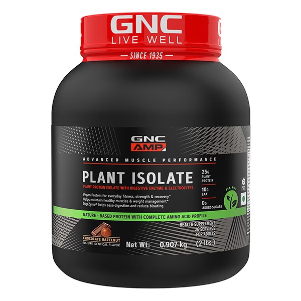 GNC AMP Plant Isolate - Chocolate Hazelnut 0.907 kg