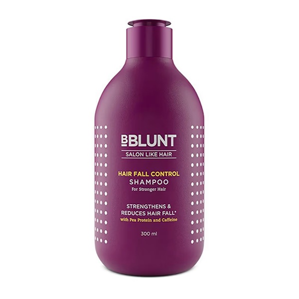 Bblunt Hair Fall Control Shampoo with Pea Protein And Caffeine for Strengthens & Reduces Hair Fall 300ml 1 5598-bblunt-hair-fall-control-shampoo-with-pea-protein-and-caffeine-for-strengthens-amp-reduces-hair-fall-300ml-1.jpg