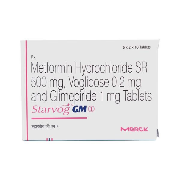 Starvog GM 1/500/0.2mg Tablet 10'S