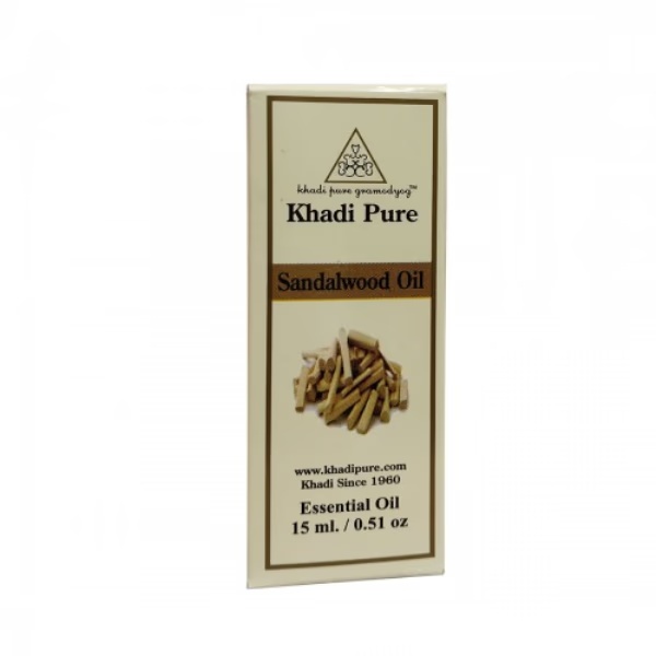 Khadi Pure Herbal Essential Oil - Sandalwood 15 ml