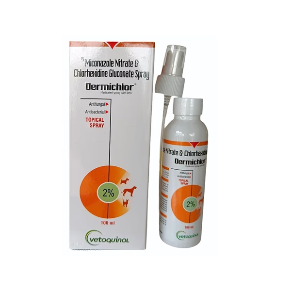 DERMICHLOR (VET) 2% Spray 100 ml