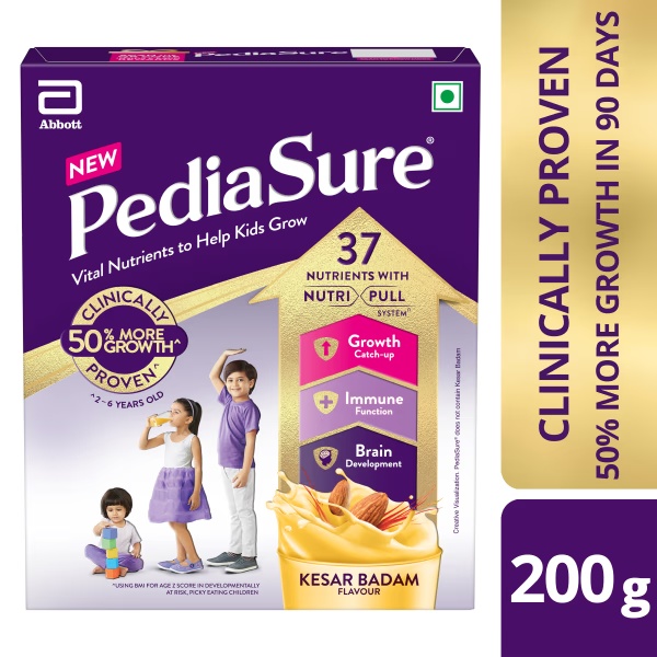 Pediasure Scientifically Designed Nutrition Health Drink Refill - Kesar Badam Flavour 200 g 1 5663-pediasure-scientifically-designed-nutrition-health-drink-refill-kesar-badam-flavour-200-g-1.jpg