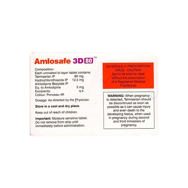 AMLOSAFE 3D 80 Tablet 7's