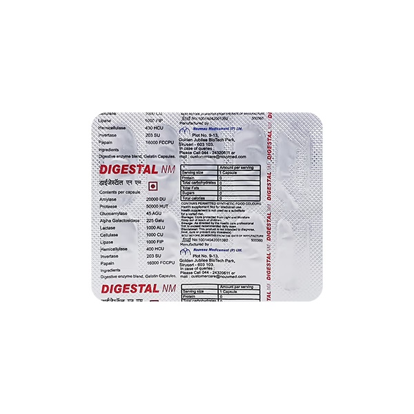 Digestal NM Capsule 10'S