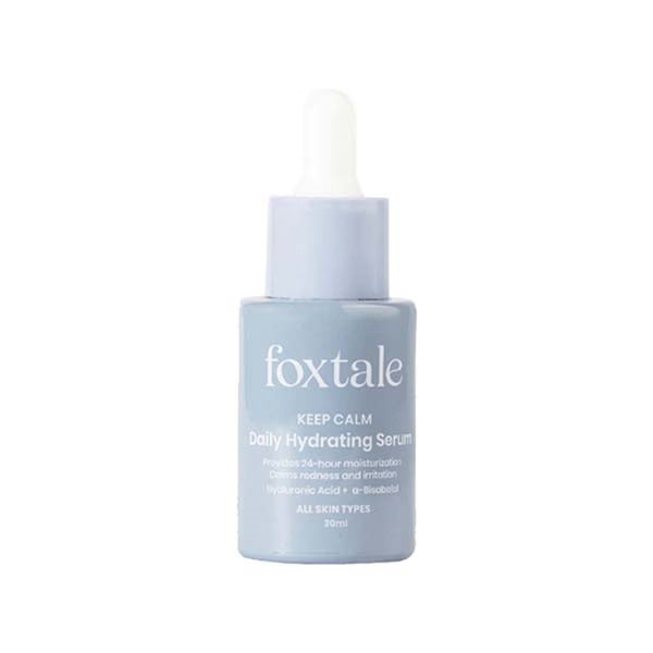Foxtale Keep Calm Daily Hydrating Serum with Hyaluronic Acid, Aquaporin Boosters 30 ml